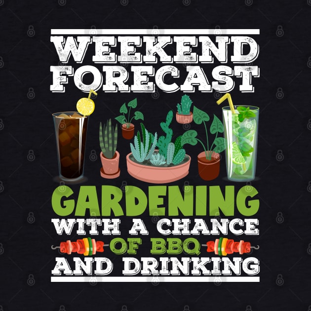 Weekend Forecast Gardening BBQ Urban Gardening by Caskara